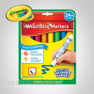 Crayola 크레욜라 유아용 전용마카(수성마카 8색)(GY811324)