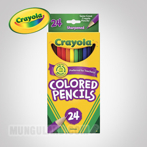 Crayola 크레욜라 일반색연필 24색(GY684024)