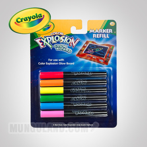 Crayola 크레욜라 글루보드마카 6색(GY747016)