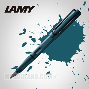 Lamy 라미 2017 스페셜 에디션 Petrol 페트롤 만년필-무료배송