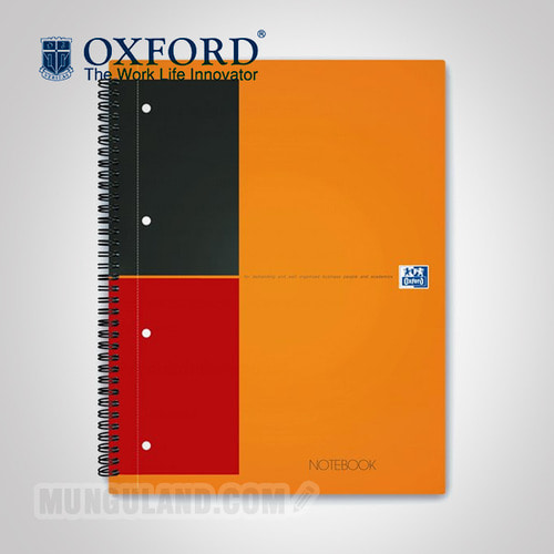 옥스포드 스프링노트 A4 Notebook 6mm Line 01202