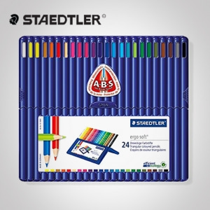 STAEDTLER ergosoft® 스테들러 에고소프트 색연필 157 24칼라 SET