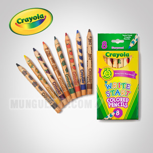 Crayola 크레욜라 유아용 색연필 8색(GY684108)