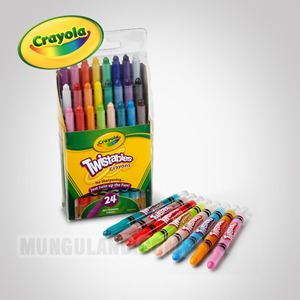 Crayola 크레욜라 트위스트 색연필 24색(GY529724)
