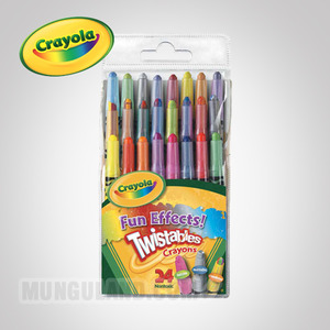 Crayola 크레욜라 트위스트 색연필 24색(Fun Effects)(GY529824)