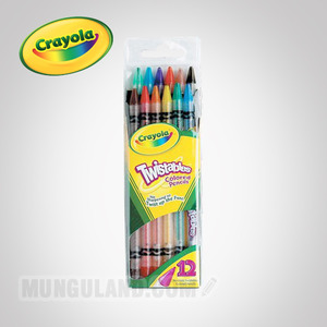 Crayola 크레욜라 트위스트 색연필 12색(가는심)(GY687408)