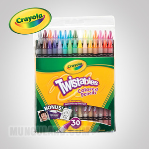 Crayola 크레욜라 트위스트 색연필 30색(가는심)(GY687409)