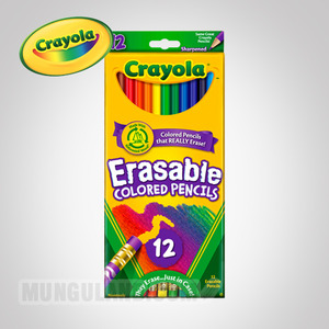 Crayola 크레욜라 지워지는 색연필 12색(GY684412)