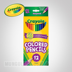 Crayola 크레욜라 일반색연필 12색(GY684012)