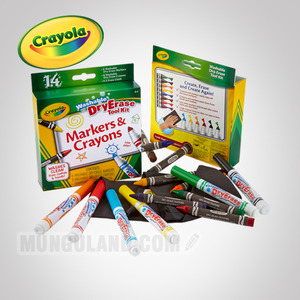 Crayola 크레욜라 보드크레용과 보드마카셋(GY988609)