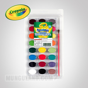 Crayola 크레욜라 수채화물감 24색(GY530524)