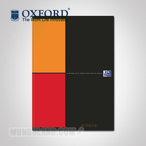 옥스포드 방안노트 블랙+오렌지 A4 5mmX5mm (001301)