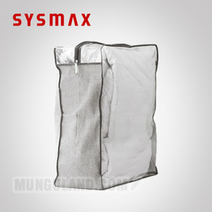 SYSMAX 시스맥스 패브릭 블랭킷 수납백 투명창